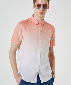 Men's  gradient linen Shirts