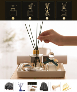 Natural color Rattan sticks