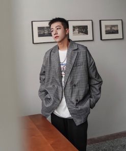 Trendy Over-sized Laid Blazer