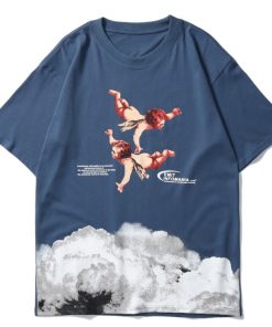 Unisex' Hip-Hop S/S  with Novelty Prints & Letters