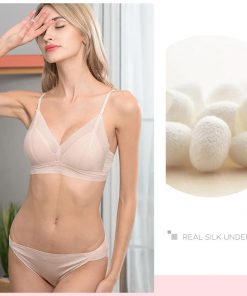 Hipster silk Bra and Pantie sets