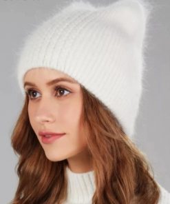 Unisex rabbit  fur Hats