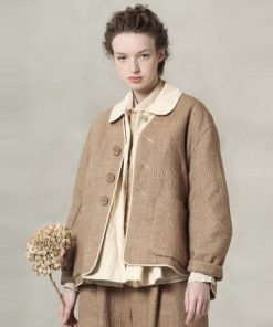 Cotton wool yarn-dyed box op