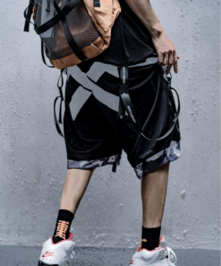 Men's reversible camouflage cargo shorts