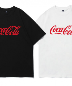 Unisex' hip hop vintage letter printed Tee